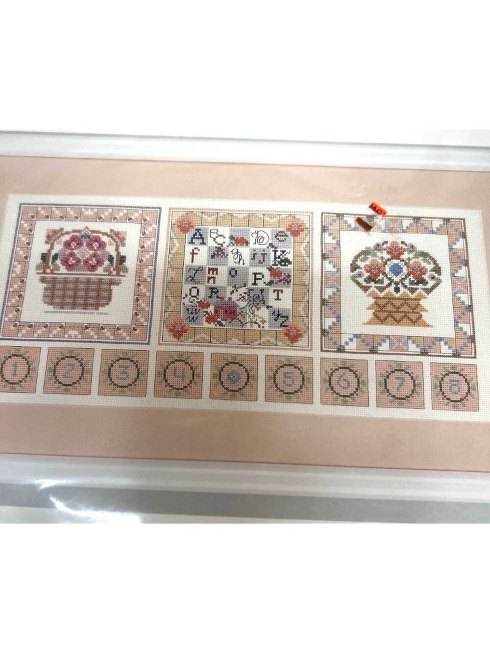 Bouquets & Baskets Cross-Stitch Kit By Needle Treasures Vanessa Ann 18"x8